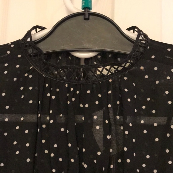 Size S 💖 Max Studio Long Sleeve Blouse Pretty - Picture 4 of 8